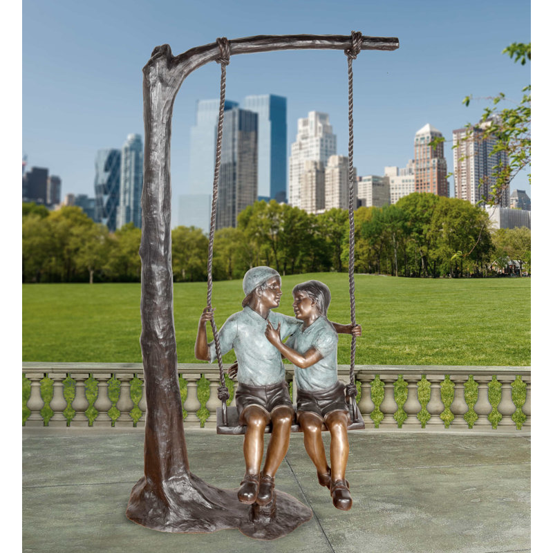Weather Resistant Metal Garden Statue