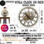 Solid Wood Wall Clock-606291620