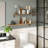 Floating Wall Shelves Set Of 2, Heavy Duty Wall Mounted Shelves With Sturdy Metal Brackets, Easy To Install, Space Saving Storage Solution For Living Room, Bedroom, Kitchen, Bathroom-837706519