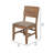 Chaise d'appoint Umey en brun