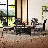 Lithe Patio Furniture Set Wicker Dining Chairs