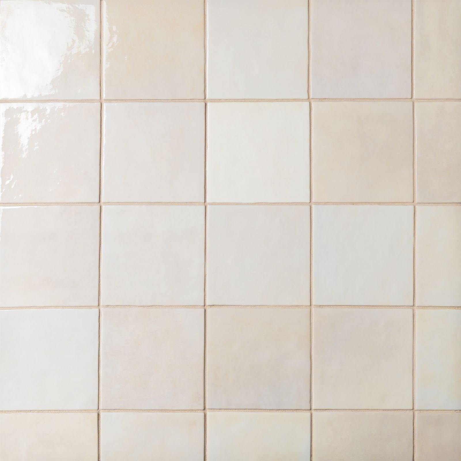 Cloe 5" x 5" Ceramic Subway Tile, Creme