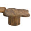 Table basse à piédestal en bois massif Damonee-471900811-471900810