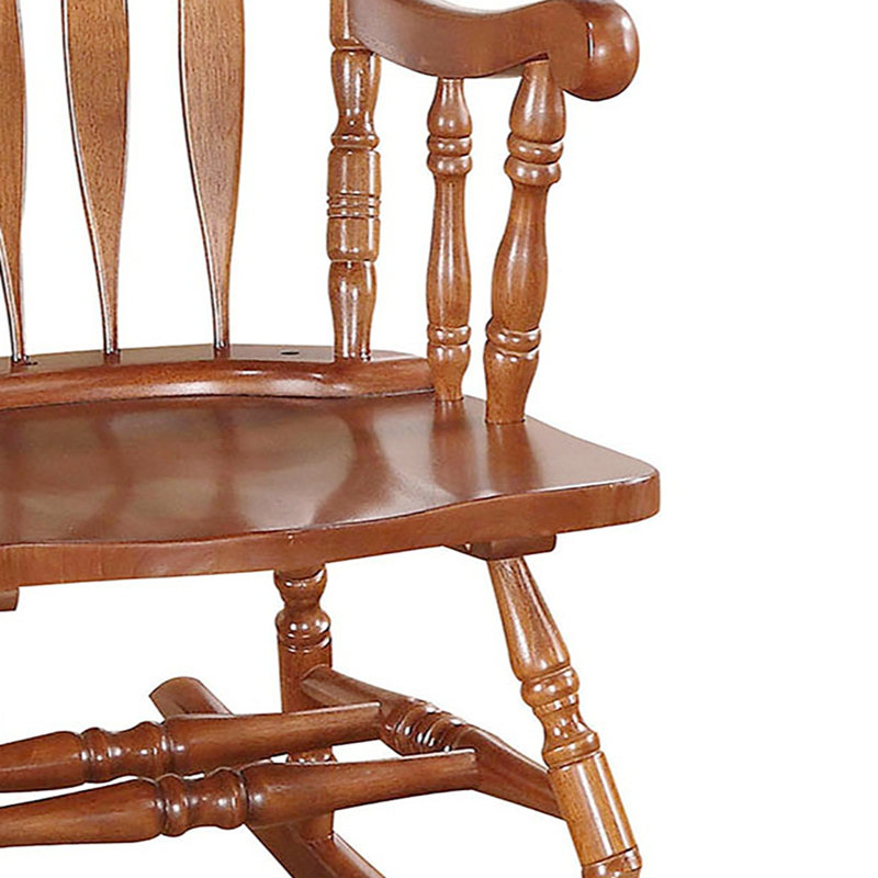 Chaise berçante style Taditional