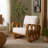 Malina Rattan Pole Accent Chair