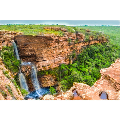 Waterfalls - Wrapped Canvas Print