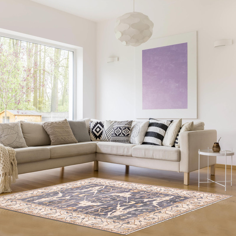Tapis gris foncé Royal Oushak 9 po 2 po x 11 po 10 po