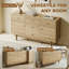 HOMCOM Modern Sideboard with Adjustable Shelf, 5 Drawers, 136 x 38 x 80 cm