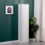 Tall Storage Cabinet, 180cm White Wood