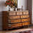 American Decorative Cabinet Storage Cabinet 59.06'' W 9 - Drawer Dresser-99240147