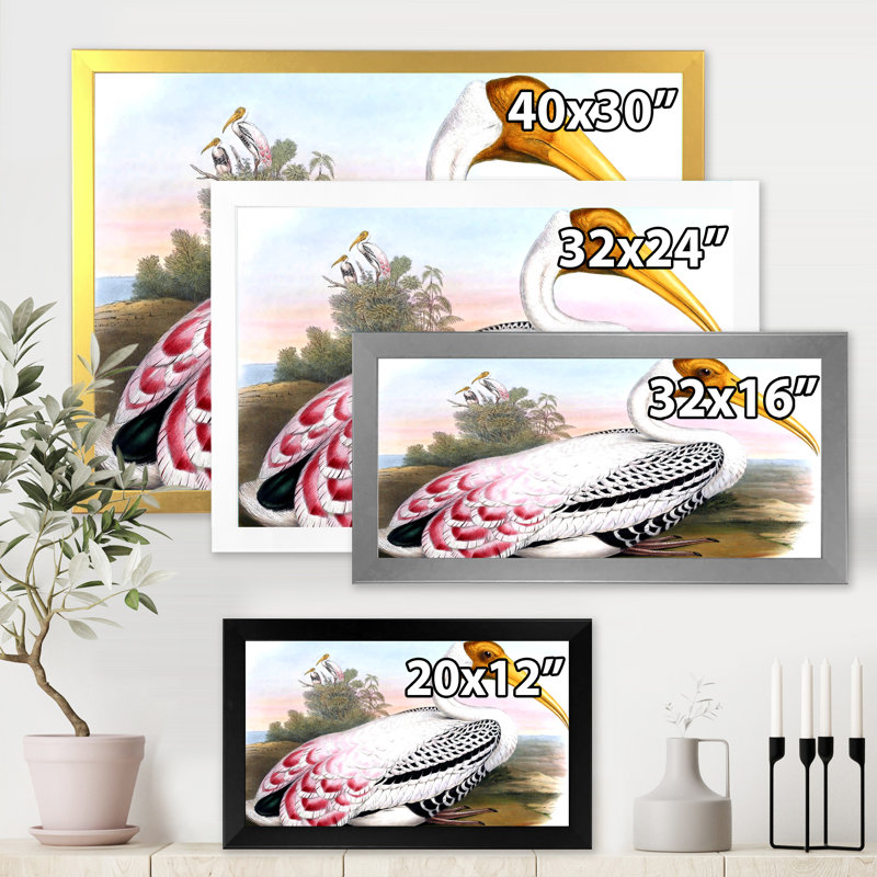 Vinage, animaux de campagne I - cadre photo, impression sur toile, H 16 po x l 32 po x p 1 po, Cadre blanc