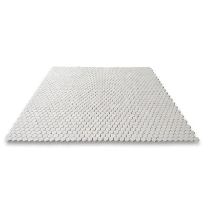 11" x 11" Marble Mosaic Wall & Floor Tile
