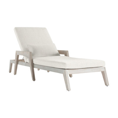 Altea Outdoor Teak Chaise Lounge