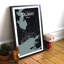 Galway City Map - No Frame Print-1003669389