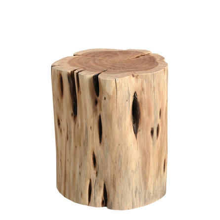 Wade Logan® Solid Wood Stump - Unique Decor | Perigold