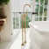DreamLine Caribbean 40 in. x 8 in. Freestanding Tub Faucet with Handshower