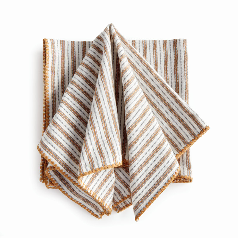 Sidney Dinner Napkins, Striped