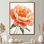 Vibrant Coral Peony Reverie I - Poppies Wall Art