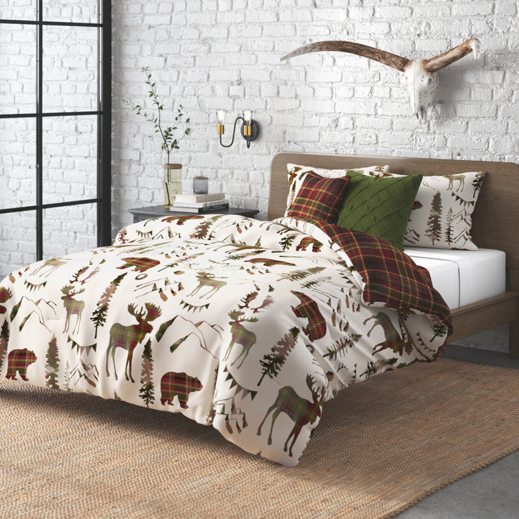 Haylee Glam Animal Print Comforter Set