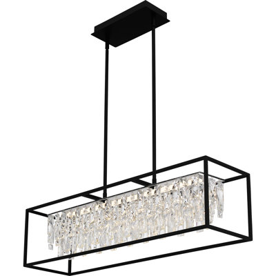 Lustre carré / rectangulaire à DEL Brillance