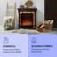 Klarstein 59cm W Blạck Electric Fireplace