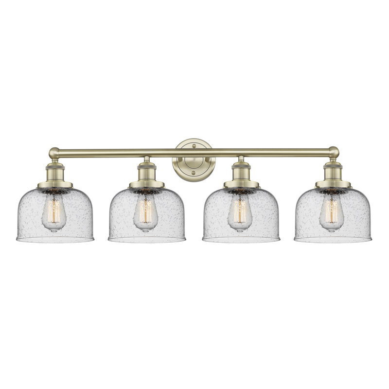 Annagene 4 - Light Dimmable Vanity Light, Seedy, Antique Brass