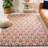 Rubalcava Hand Tufted Wool And Cotton Geometric Rug-388162746