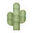 Cactus 48" H x 8" W Steel Chip Resistant Tree Bookcase