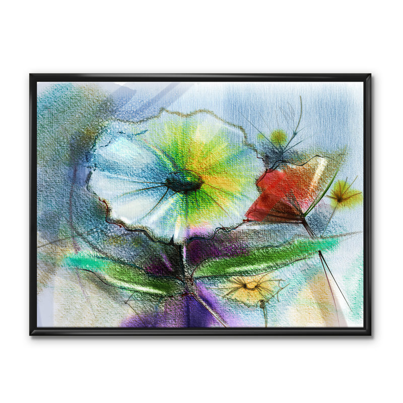 «Still Life» - Reproduction d'art graphique sur toile, H 12 po x l 20 po x p 1 po, Toile avec cadre noir