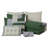 Loft 8-Piece Pleated Stripe Microfiber Comforter Set-368074221-273307713