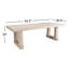 Prima Pine Wood Dining Table