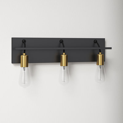 3 Light Dimmable Bath Bar