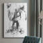 Graphite Abstract II - impression sur toile tendue-928101770