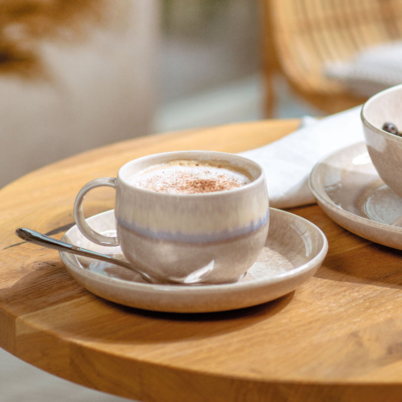 Perlemor Coffee Cup, Sand
