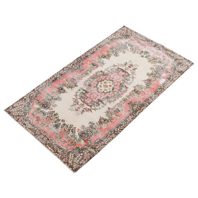 Tapis beige Antalya Vintage 3 pi 9 po x 6 pi 9 po