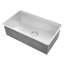 Évier de cuisine encastré en acier inoxydable de calibre 16 Ruvati Workstation-101380360