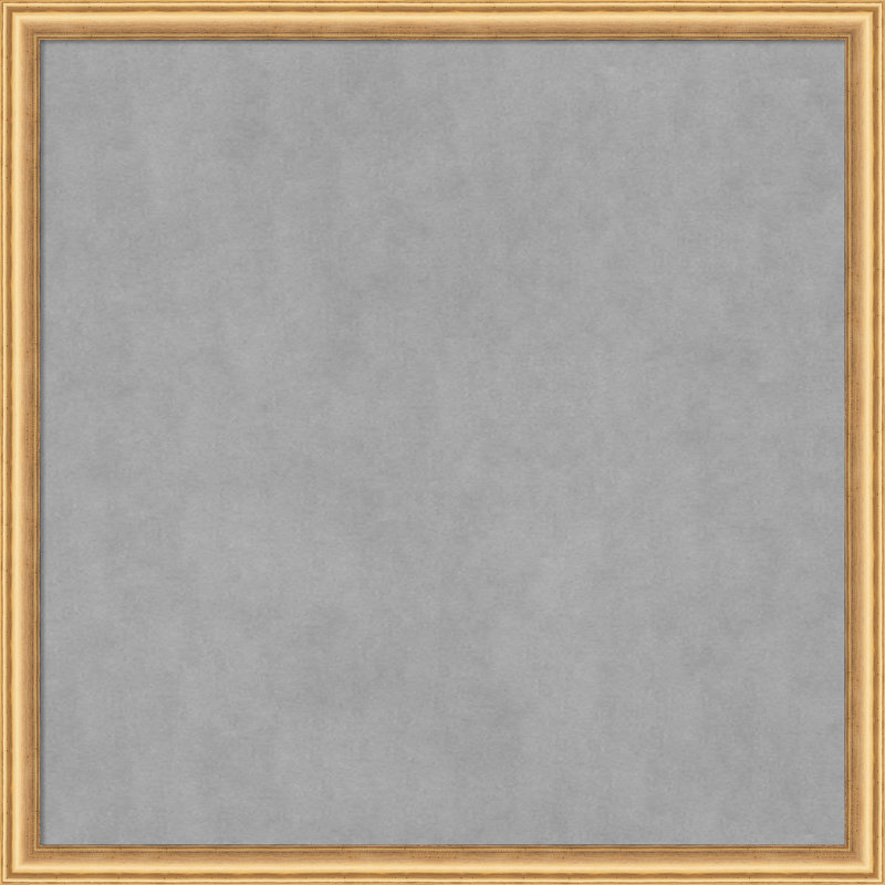 Tableau magnétique magnétique en métal, H 26 po x l 26 po, Or