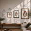 Anatomical Heart Minimalist - Framed Print-1462208605-1462208607