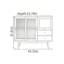 Commode d'appoint multifonctionnelle en bois massif-451924468