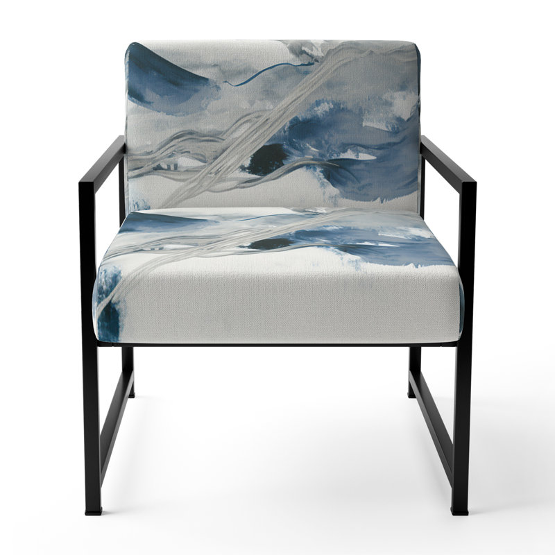 Fauteuil rembourré Feeling Honolulu Blue X, Noir