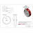 Poly on Aluminum Caster with Roller Bearings