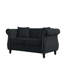 Canapé Chesterfield en velours pour le salon-117873954