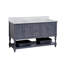 Hampton 60'' Double Bathroom Vanity with Top-416986863-416986861