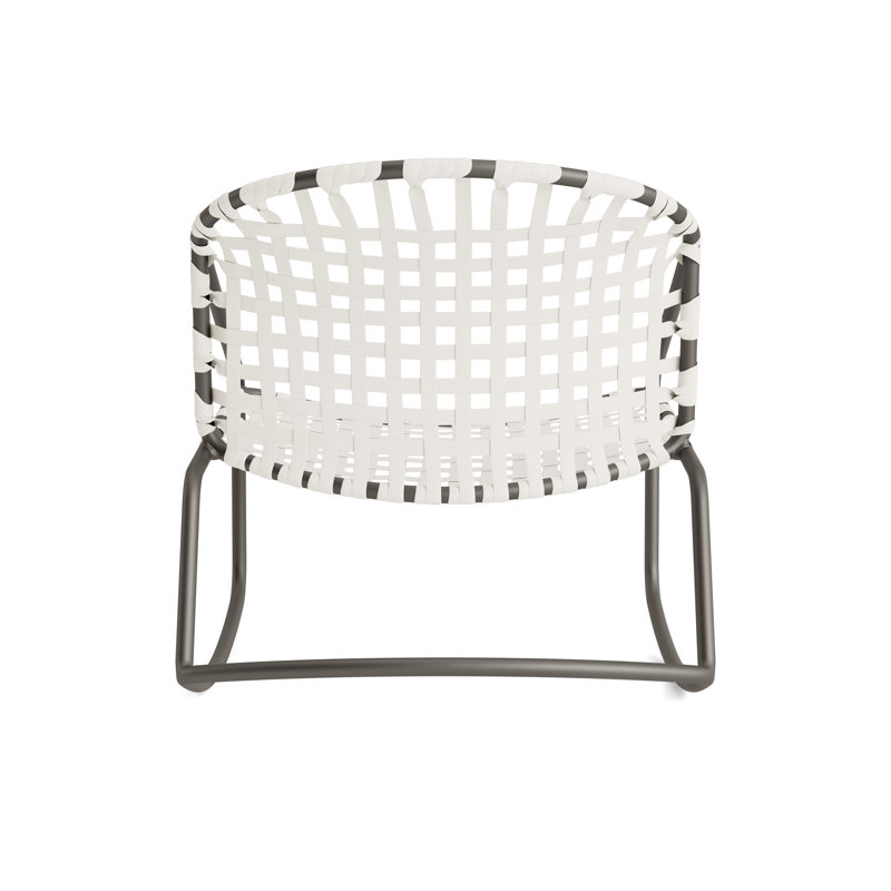 Kantan Outdoor Lounge Chair, Mica/White Lite