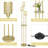 Vertical Floor Lamp With Shelf