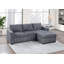 Canapé modulaire de style contemporain 2pc-1113515243