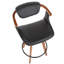 Tabouret de comptoir rembourré à hauteur fixe Dirksen-1076643470-1157249831