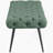 Galiano Teal Upholstered Tufted Bench-1360999122