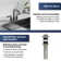 Karran 2-Handle 4-Inch Centerset Bathroom Faucet with Matching Pop-up Drain