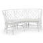 Wild 75" Recessed Arm Settee